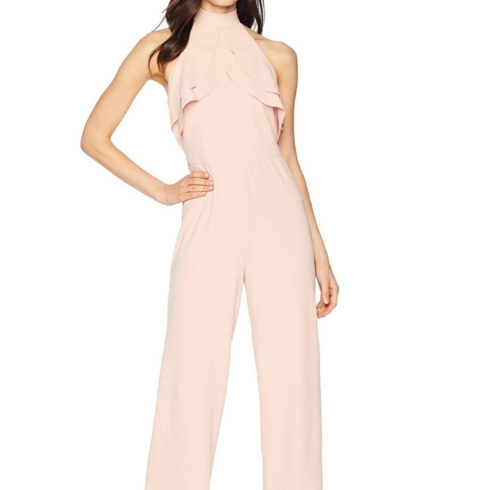 Jumpsuit peach color